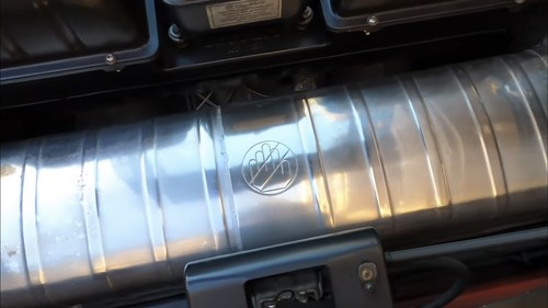 GENUINE FERRARI 360 STOCK OEMEXHAUST MUFFLER AND TIPS PN: 178769 178770 174089 - Picture 3 of 4