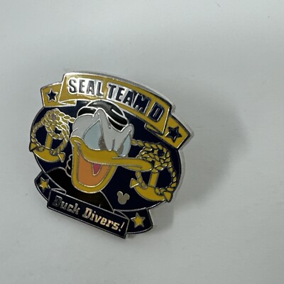 Disney Seal Team D Donald Duck Hidden Mickey Pin | eBay