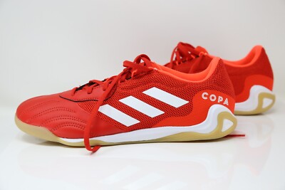 Adidas Copa Sense.3 in Sala Fußballschuhe Rot Größe UK 10,5 EUR 45,3 US 11