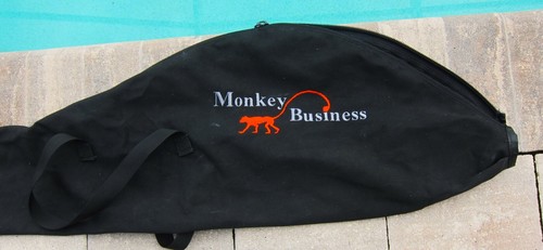 Custom Made "Monkey Business" Fishing Rod & Reel Carring Case: 6' - NEW OTHER!!! - Picture 2 of 3