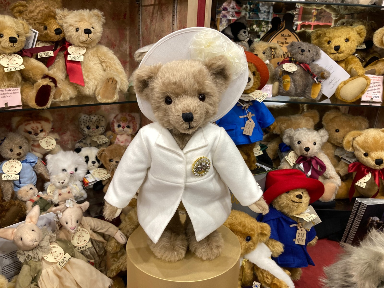 Merrythought  HRH The Princess of Wales Catherine Teddy Bear - BEAR SHOP