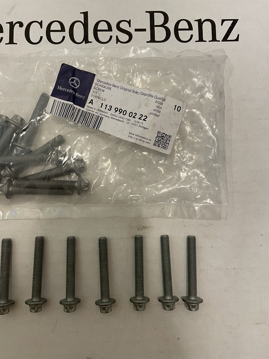 Mercedes Benz Cylinder Head Cover Bolts (18) Brand New OEM