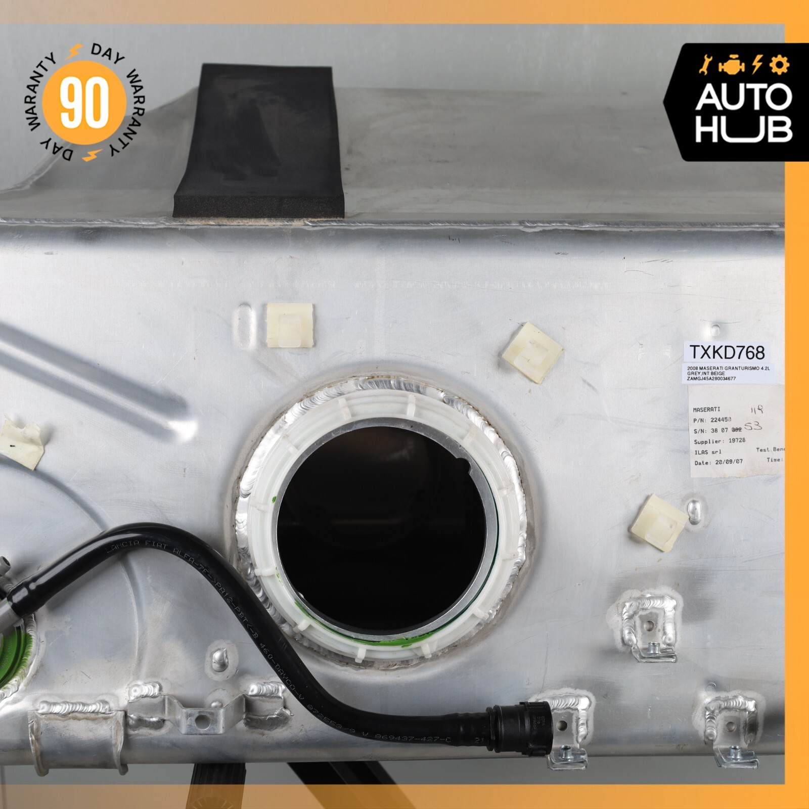 08-18 Maserati GranTurismo M145 Gas Fuel Tank Reservoir Assembly OEM