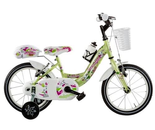 Bici Bambina Cicli Casadei Venere 14 Baby Bunny colore verde chiaro  fantasia | eBay