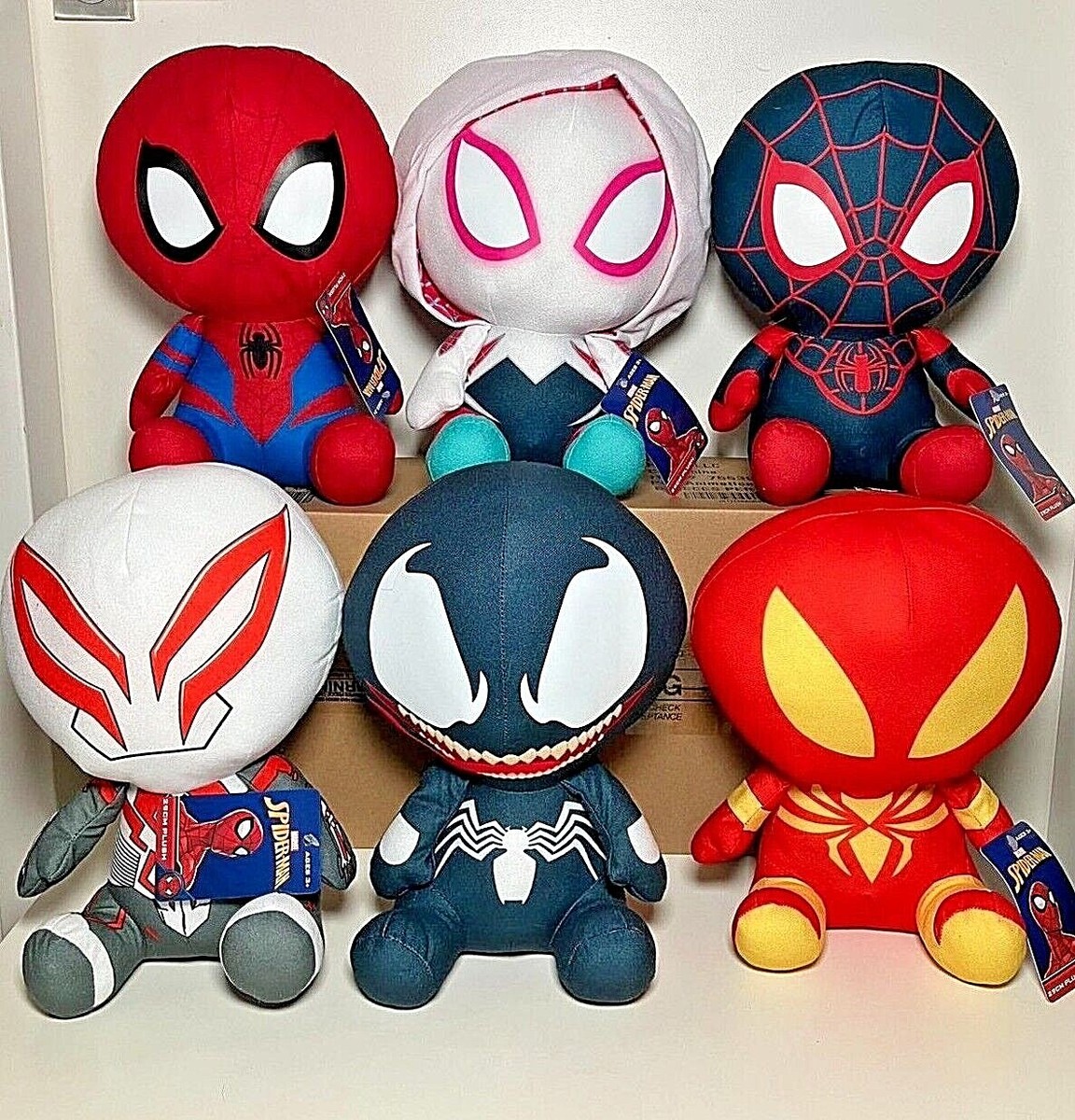 Spiderman Plush Pulpos Reversible Spiderman Spiderman Venom