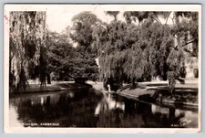 Postcard RPPC The River Cam Cambridge UK 1947