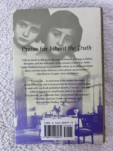 Limor Regev, The Boy From Block 66; Anita Lasker Waltfish, Inherit the Truth - Picture 12 of 22