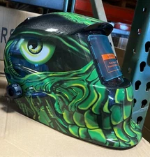 TTHT Solar Auto Darkening Welding & Grinding Helmet Hood Mask  truecolor