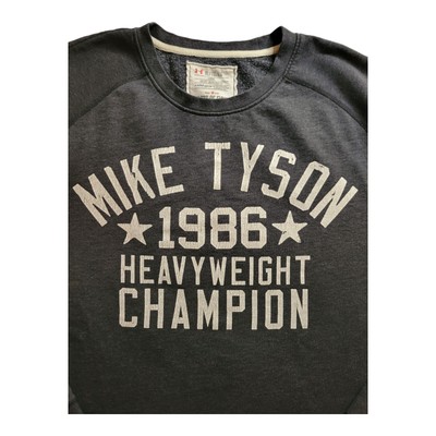 Roots Of Fight Mike Tyson Under Armour Sweatshirt XL Crew Neck OUT OF PRINT  | eBay