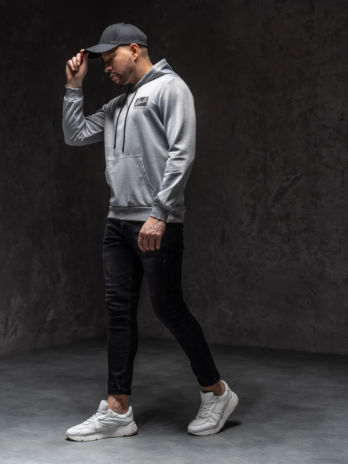 SACAI Felpa con cappuccio felpa con cappuccio pullover pulli uomo stampa bolof stampa