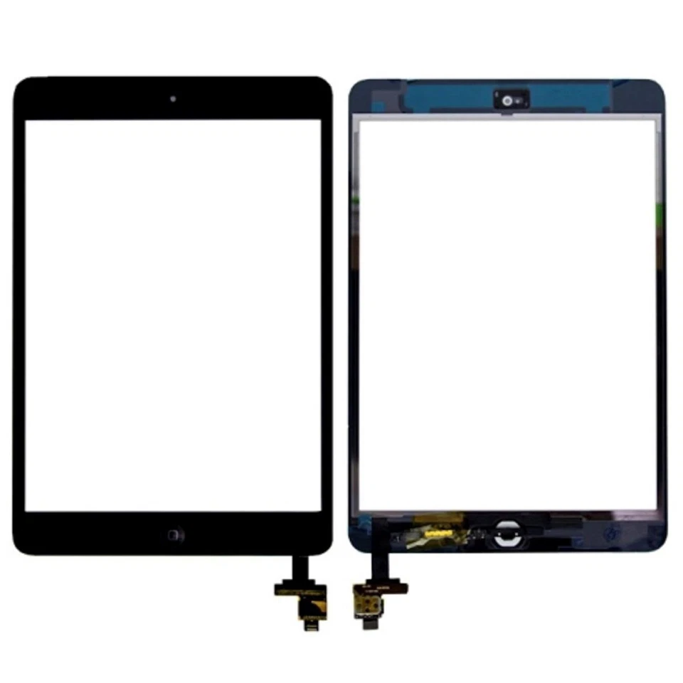 iPad Mini 1 & 2 Complete Front Glass/Digitiser Touch Screen Assembly - BLACK - Image 3 of 4