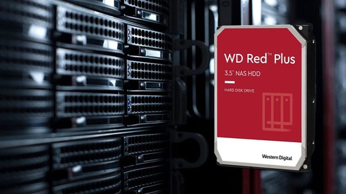 Hard Disk NAS WD20EFPX Western Digital Red Plus 3.5" Interno 5.400 RPM,NAS CMR - Afbeelding 3 van 5