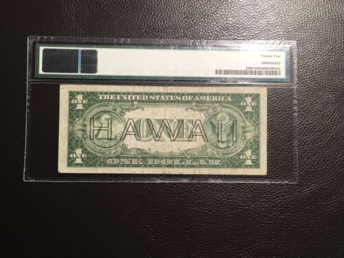 1.00 1935-A Star!!! Hawaii FR2300 *PMG 25 very fine - Picture 2 of 2