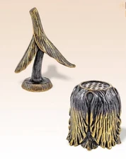 "Tulip" Souvenir Сollectable Thimble Figure Statue BronZamania B2714