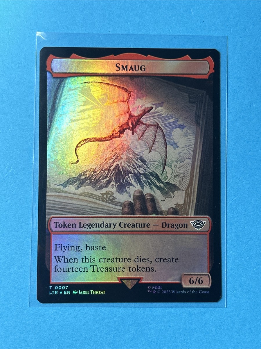FOIL - Smaug 0007 Food Token 0011 - MTG - LOTR Lord of the Rings | eBay FOIL - Smaug 0007 Food Token 0011 - MTG - LOTR Lord of the Rings | eBay