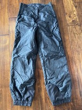 Obermeyer Womens Insulated Ski Snowboard Pants Size 8 Black Snow Sports EUC