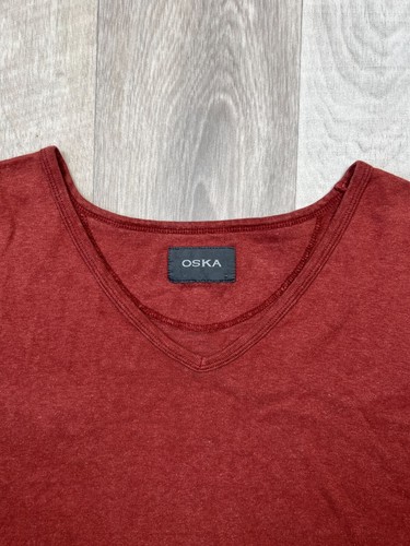 Women’s OSKA Oversized Short Sleeve Sweatshirt Size 2 (Y0233) - Picture 4 of 9