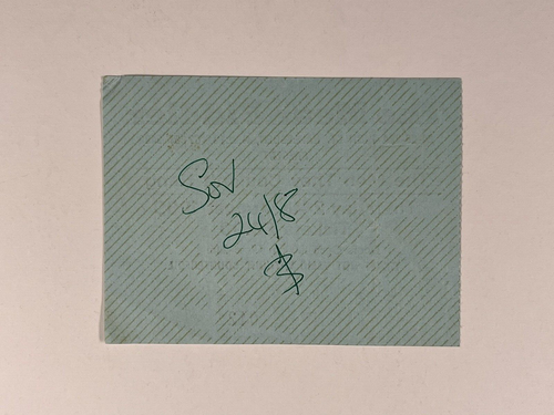 The Men They Couldn'T Hang Ticket Original The Mean Fiddler London August 1989 - Zdjęcie 2 z 12