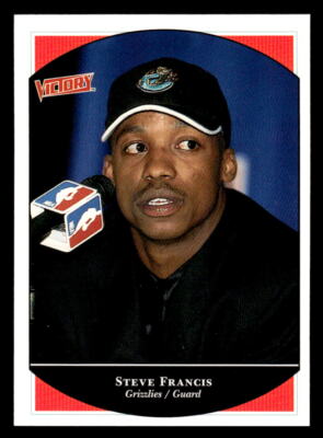 1999 Upper Deck Victory Steve Francis #432 Vancouver Grizzlies