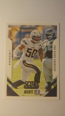 Tradingcard Football NFL Manti Te'o San Diego Chargers Panini Score 2015