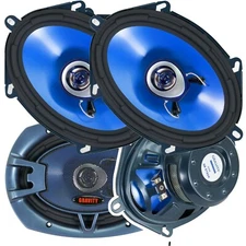 4x Gravity 5786H 6"x8" / 5"x7" 2-WAY CAR AUDIO SPEAKERS 460W MAX - 2 Pairs