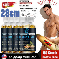  1 BEST-MALE ENLARGER THICKER LONGER BIGGER 14" GROWTH ENLARGEMENT 120 CAPSULES