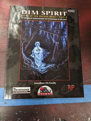 Dim Spirit Curse Of The Golden Spear Part 2 Pathfinder