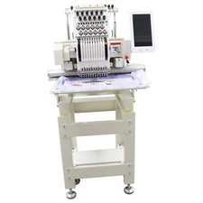 110V-220V Single Hea110V-220Vd 12 Needles Automatic Hat Flat Embroidery Machine