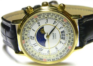 timex sun moon watch