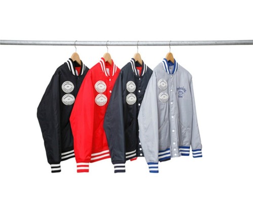 supreme crusaders varsity jacket