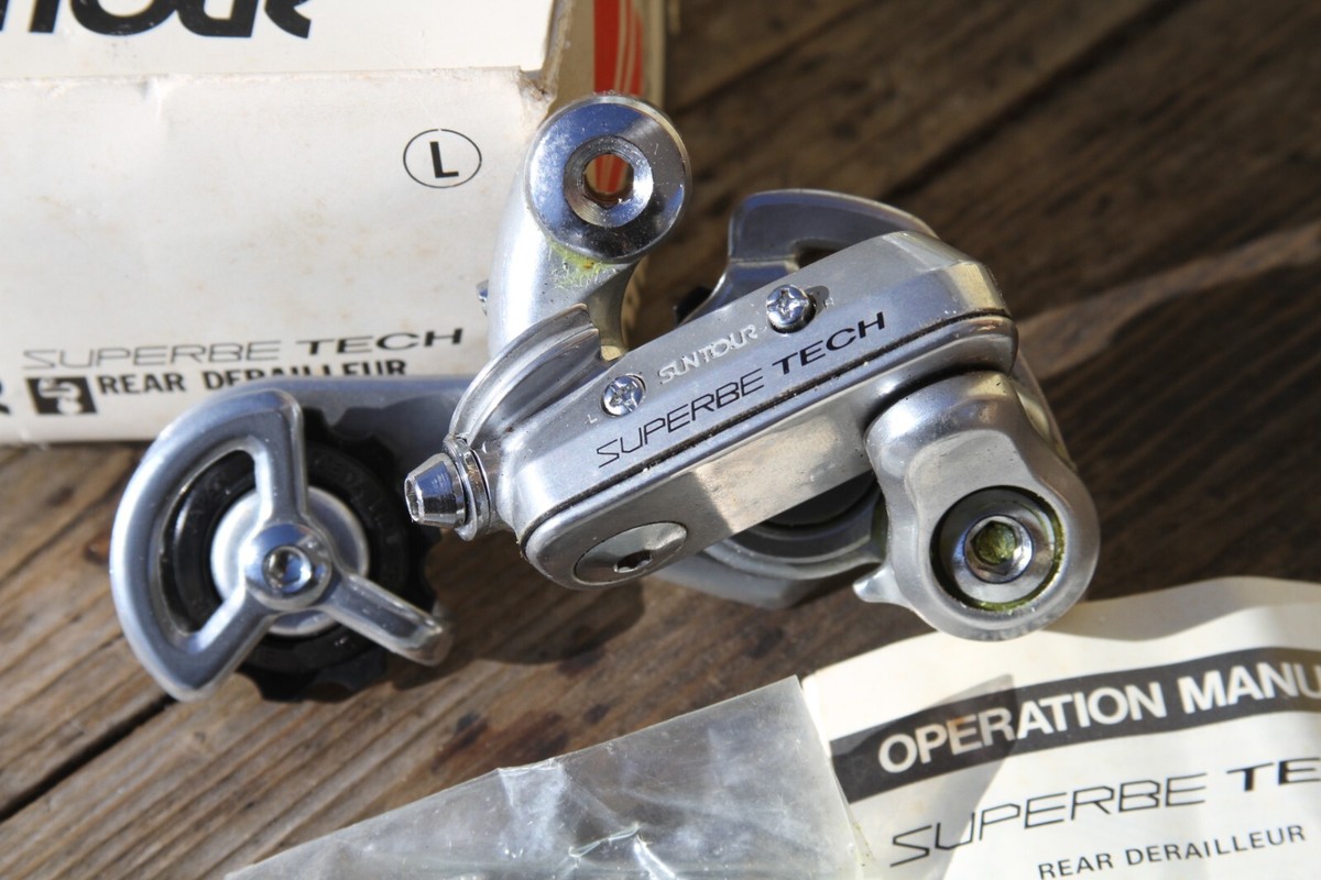 SUNTOUR SUPERBE TECH リアディレイラー CYCLETECH-IKD : SunTour SUPERBE TECH L Rear Derailleur