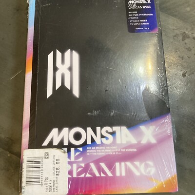 MONSTA X THE DREAMING Version 1 Of 4  NEW CD Deluxe Set