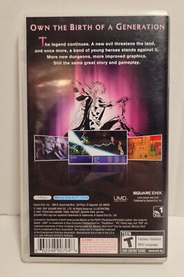 Final Fantasy 2 Psp 20th Anniversary | eBay