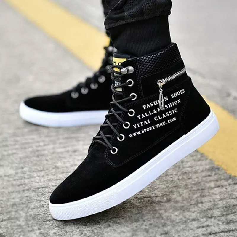 Men s Sports Shoes Casual Athletic Running Tennis High Top