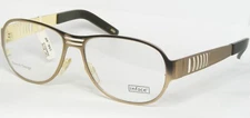 Inface Danish Design if8146 435 PALE GOLD /CREAM EYEGLASSES 54-15-136mm (NOTES)