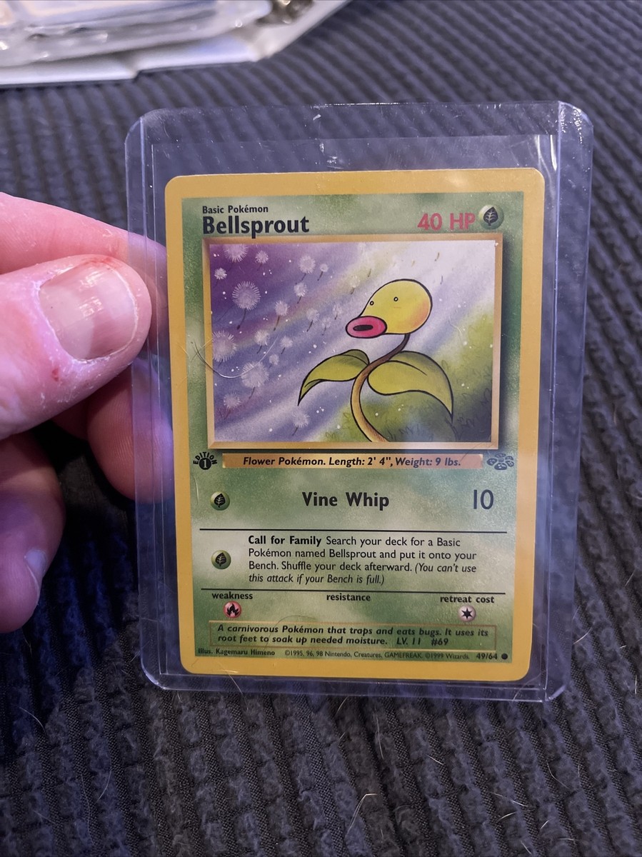 first edition bellsprout pokemon card ONE PIECE CARD GAME Don!! card 04 [Promotion Don!! Card pack vol.1] main image 1