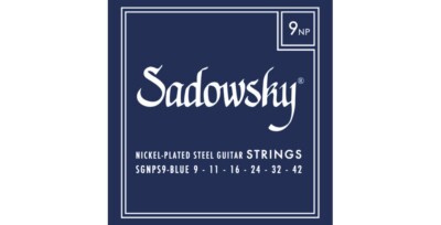 SADOWSKY Blue Label Guitar Strings Nickel Plated Steel, 009-042 Saiten E-Gitarre