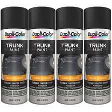 Dupli-Color TSP101, pintura para salpicaduras de maletero, negro y gris, paquete de 4 de 11 oz