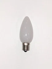 25 C9 Warm White LED Opaque Christmas Light Bulbs LED Bulb