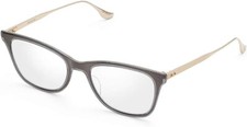 Authentic DITA Ashlar DTX505-50-02A Matte Crystal Gray Demo Lens Glasses