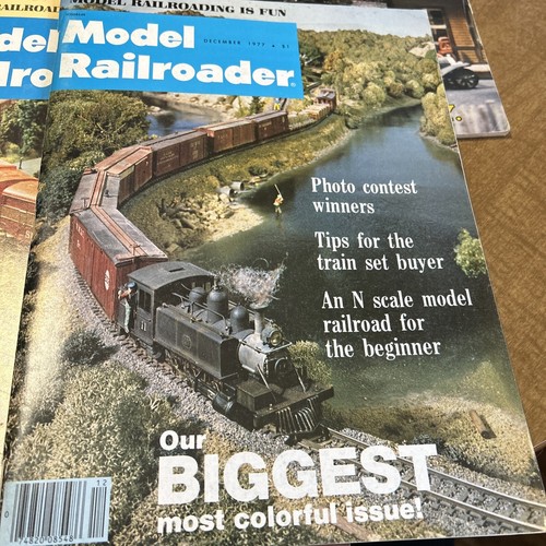 1977 Model Railroader Magazines 20 Issues-February, April Thru December - Picture 2 of 11