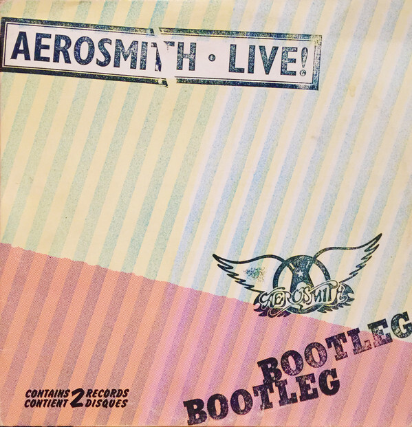『ＡＥＲＯＳＭＩＴＨ／ＬＩＶＥ！ＢＯＯＴＬＥＧ☆エアロスミス』２枚組【中古ＬＰ】 Aerosmith Live! Bootleg 1978 2x LP vinyl record album