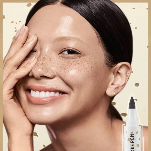 Faux Freckles Pen Stamp Makeup Natural Liquid Freckle Skin Eyebrow Eyeliner Tool - Picture 2 of 10