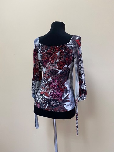 Save The Queen Women’s Multicolor Floral Top Size M - Picture 8 of 17