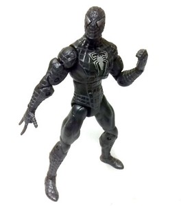 hombre araña negro juguete