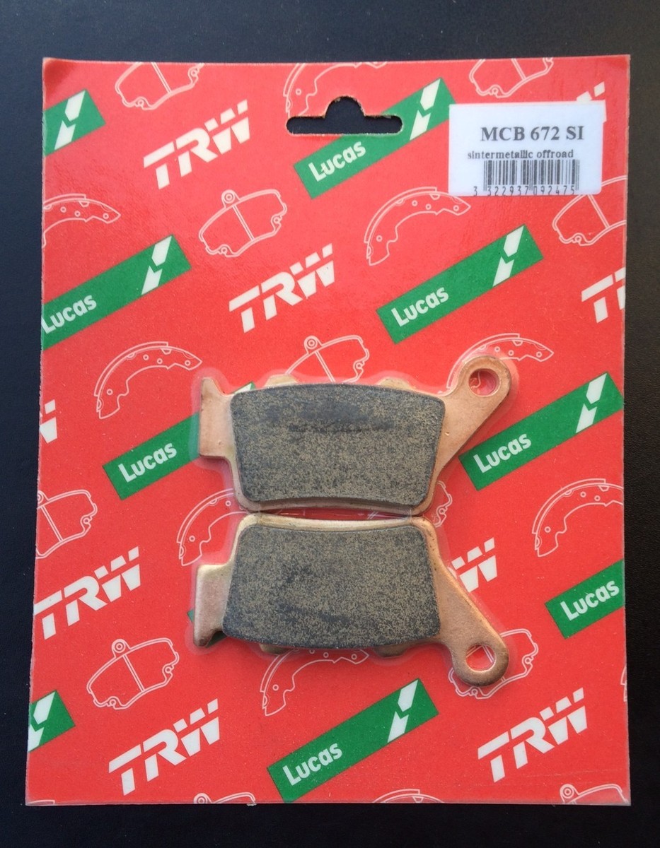 Lucas MCB 672 SI Sintermetall Bremsbeläge KTM LC4, 600, 620, 640