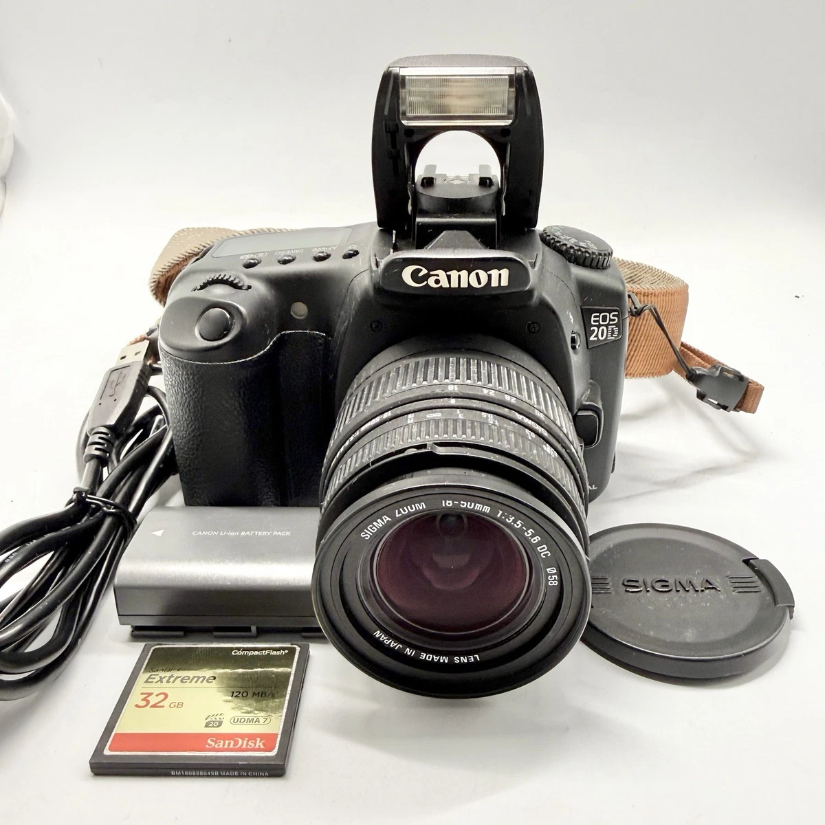 Las mejores ofertas en Cámaras digitales Canon EOS 20D Canon EOS