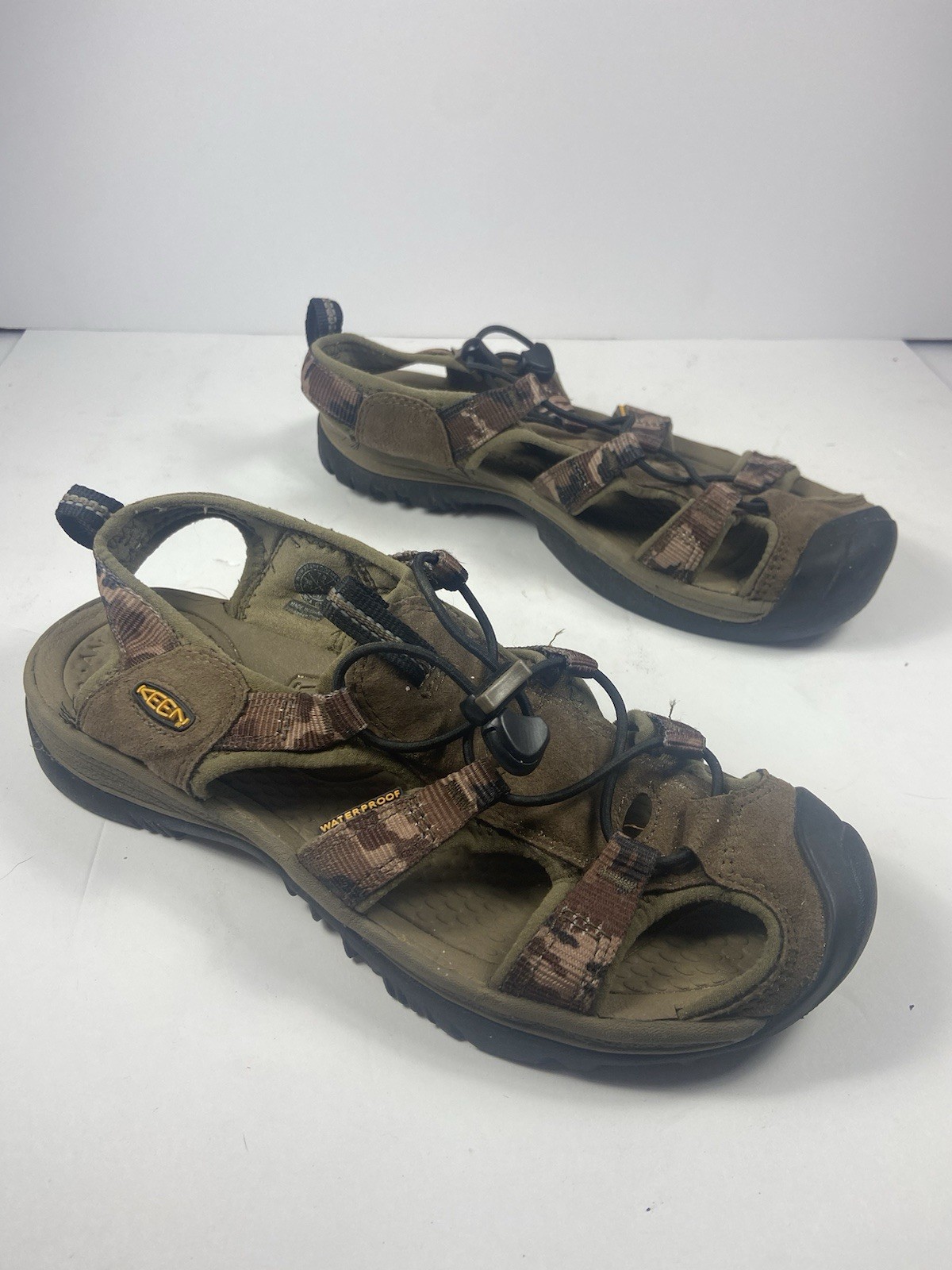 Keen sandalo da trekking Newport H2 impermeabile pescatore taglia 7 5 slingback mimetico