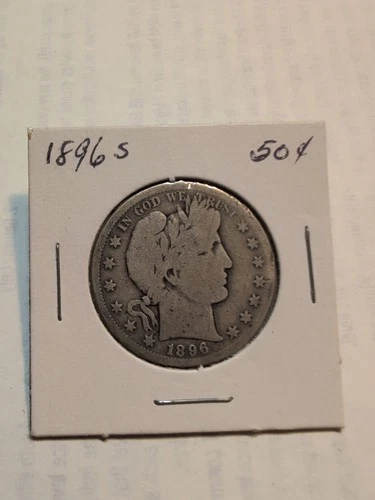 1896 S Barber Half Dollar Key Date