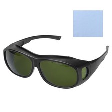 Welding Glasses IR Shade 5 Green CE Certified Protective Glasses Wrap-Around Len